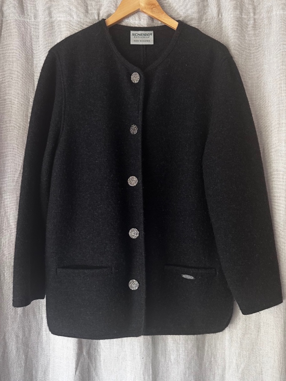 Schneiders of Salzburg Womens Wool Coat From Austria.